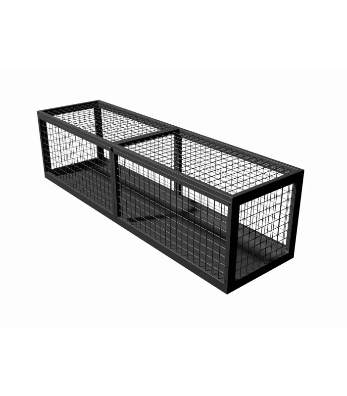 BDSM клетка легнал с мрежа